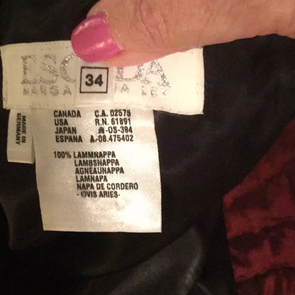 Escada Black Leather sheath Dress - Picture 6 of 12